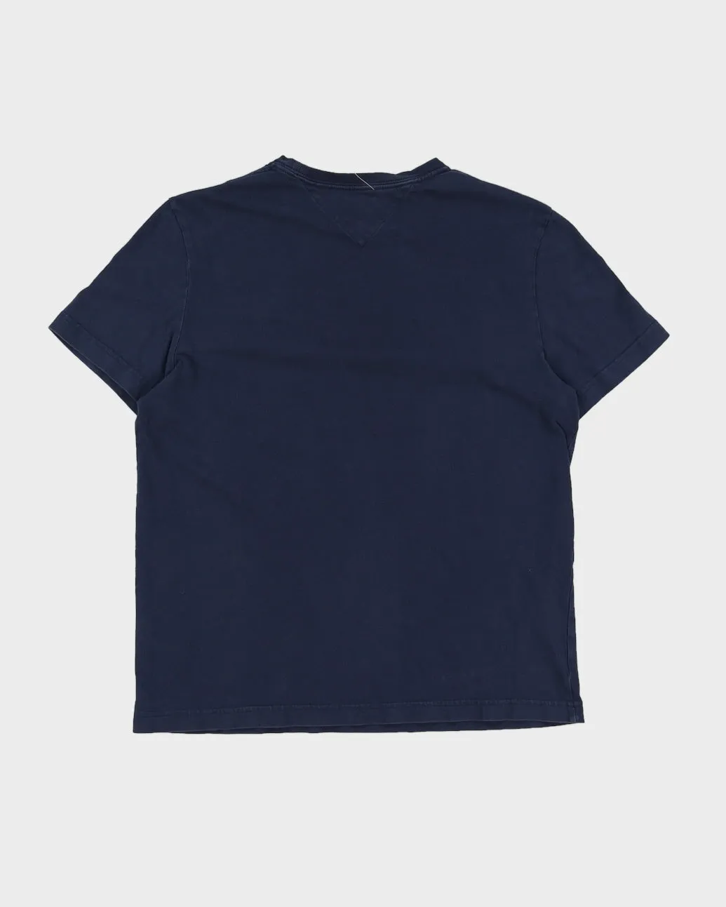 Tommy Hilfiger Blue Embroidered T-Shirt - S sold by Rokit product image thumbnail 2