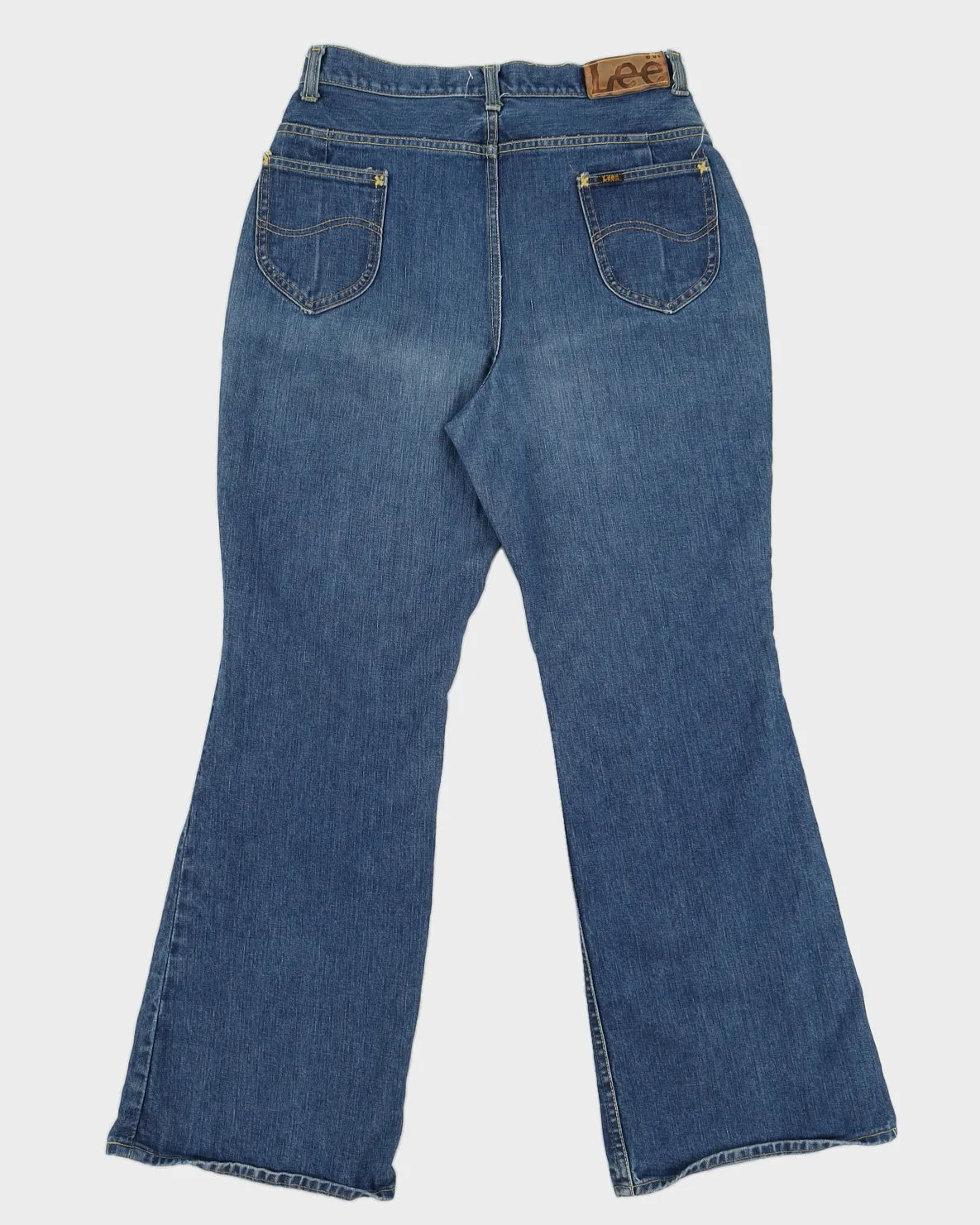 Vintage 70s Lee Medium Wash High Waisted Jeans - W30 sold by Rokit product image thumbnail 2