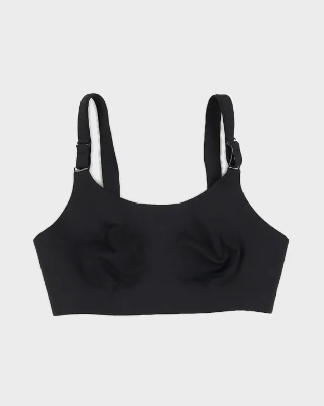 Black Lululemon Run Times Sports Bra - S sold by Rokit