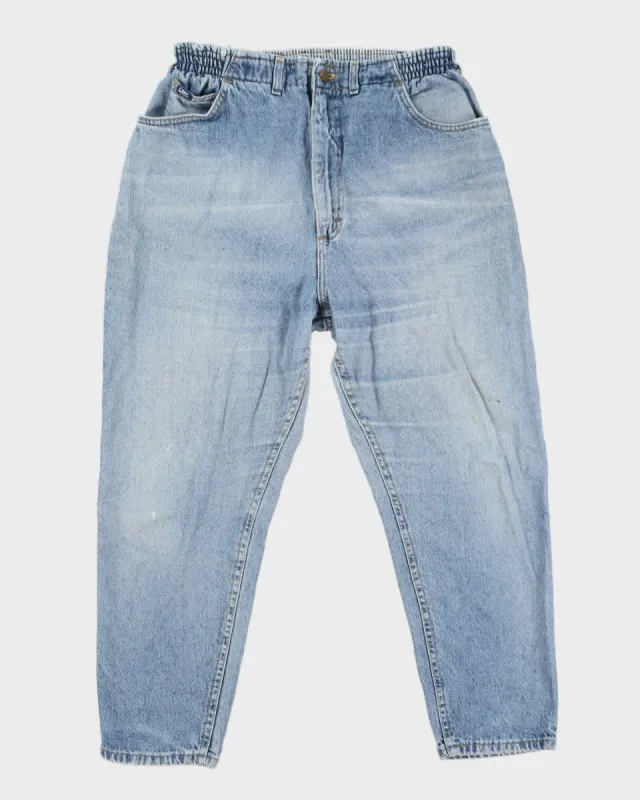 Vintage 80s Lee High Waisted Denim Jeans - W34 L28 sold by Rokit