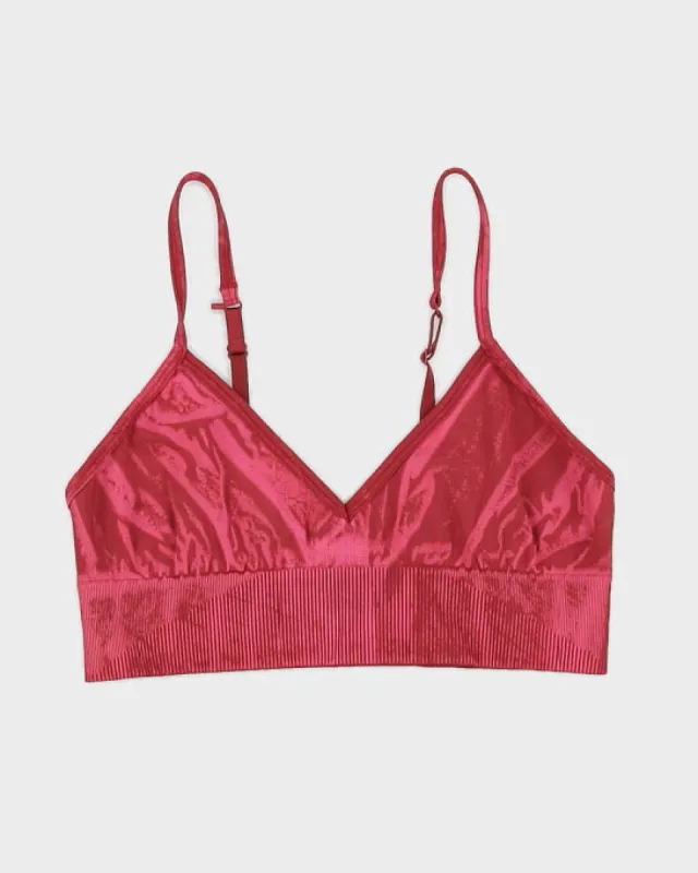 Pink Lululemon Sports Bra - S sold by Rokit