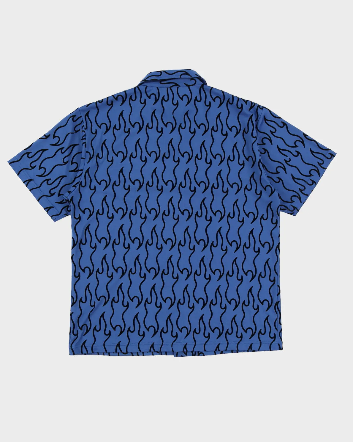 Blue Flame Patterned Shirt - S sold by Rokit product image thumbnail 2