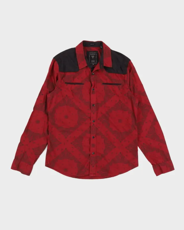 Paisley Patterned Guess Shirt - M sold by Rokit