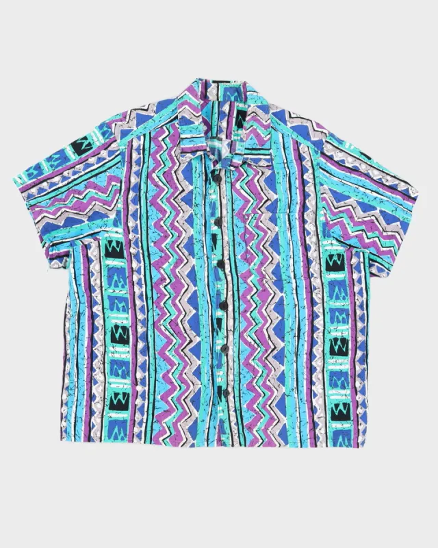 Vintage Bright Patterned Shirt - XXXL sold by Rokit