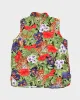 Tiger Print Sleeveless Hawaiian Shirt - M sold by Rokit