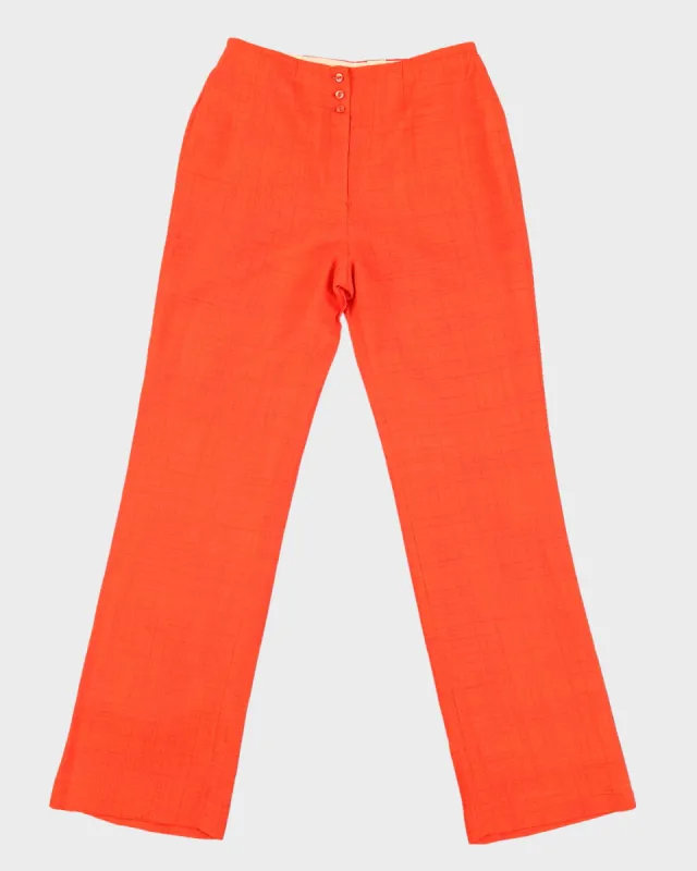 1960s Orange Trousers - S sold by Rokit