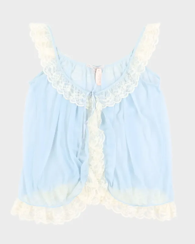 Deadstock Blue  Mesh Victoria Secret Cami - S sold by Rokit