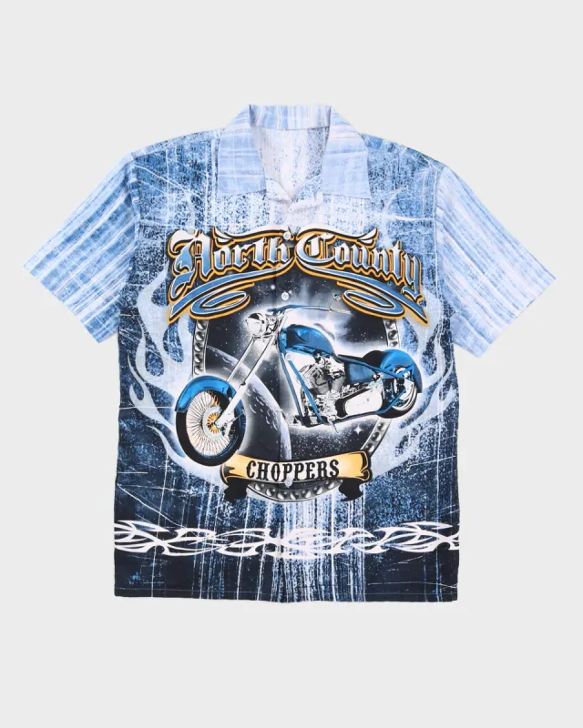 Motorcycle Graphic Shirt - L made by Rokit