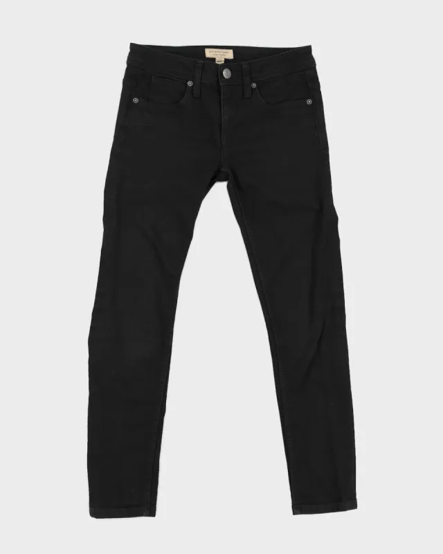 Burberry Black Denim Skinny Jeans - W28 made by Burberry