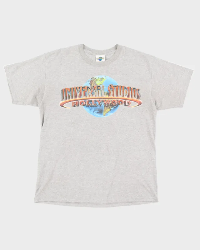 Vintage 90s Universal Studios Grey Marled T-Shirt - XL sold by Rokit