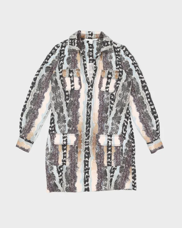 Diane Von Furstenburg Long Sleeved Blouse - XS sold by Rokit