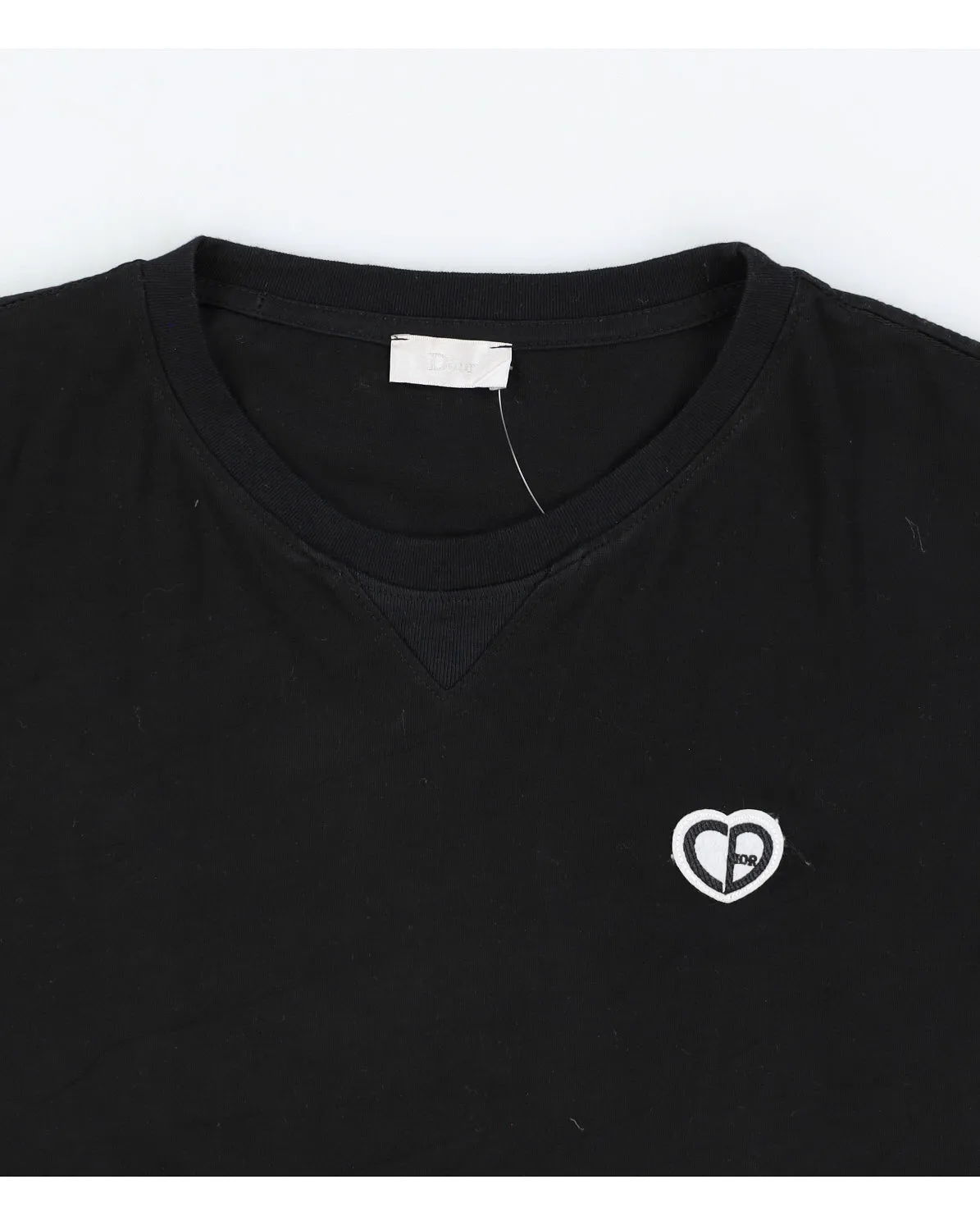 Dior Heart Patch T-shirt Black - XXL sold by Rokit product image thumbnail 3