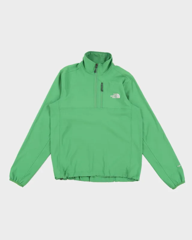 The North Face Green Half Zip TFN APEX Fleece - M sold by Rokit