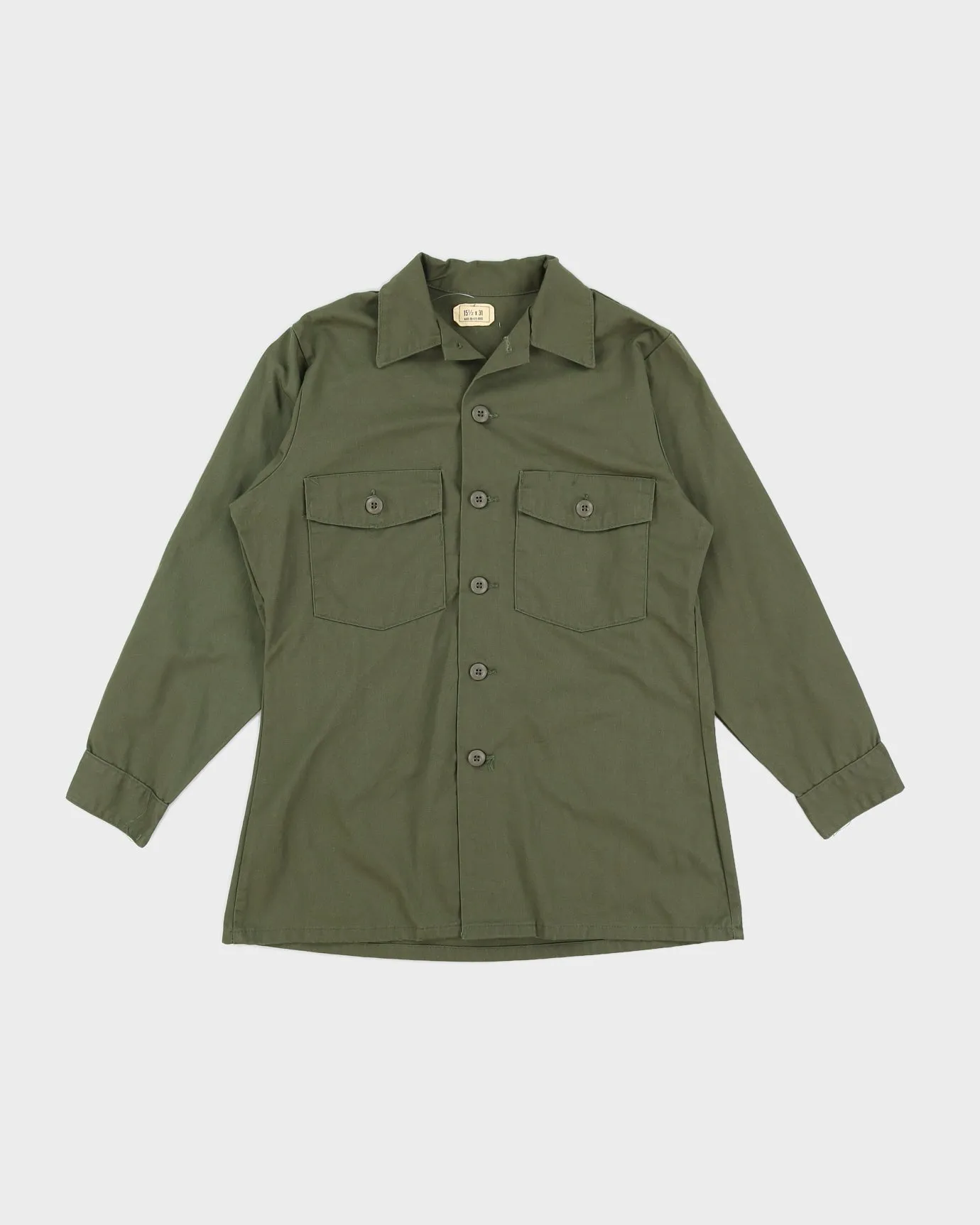 70s Vintage US Army OG-507 Shirt - M sold by Rokit