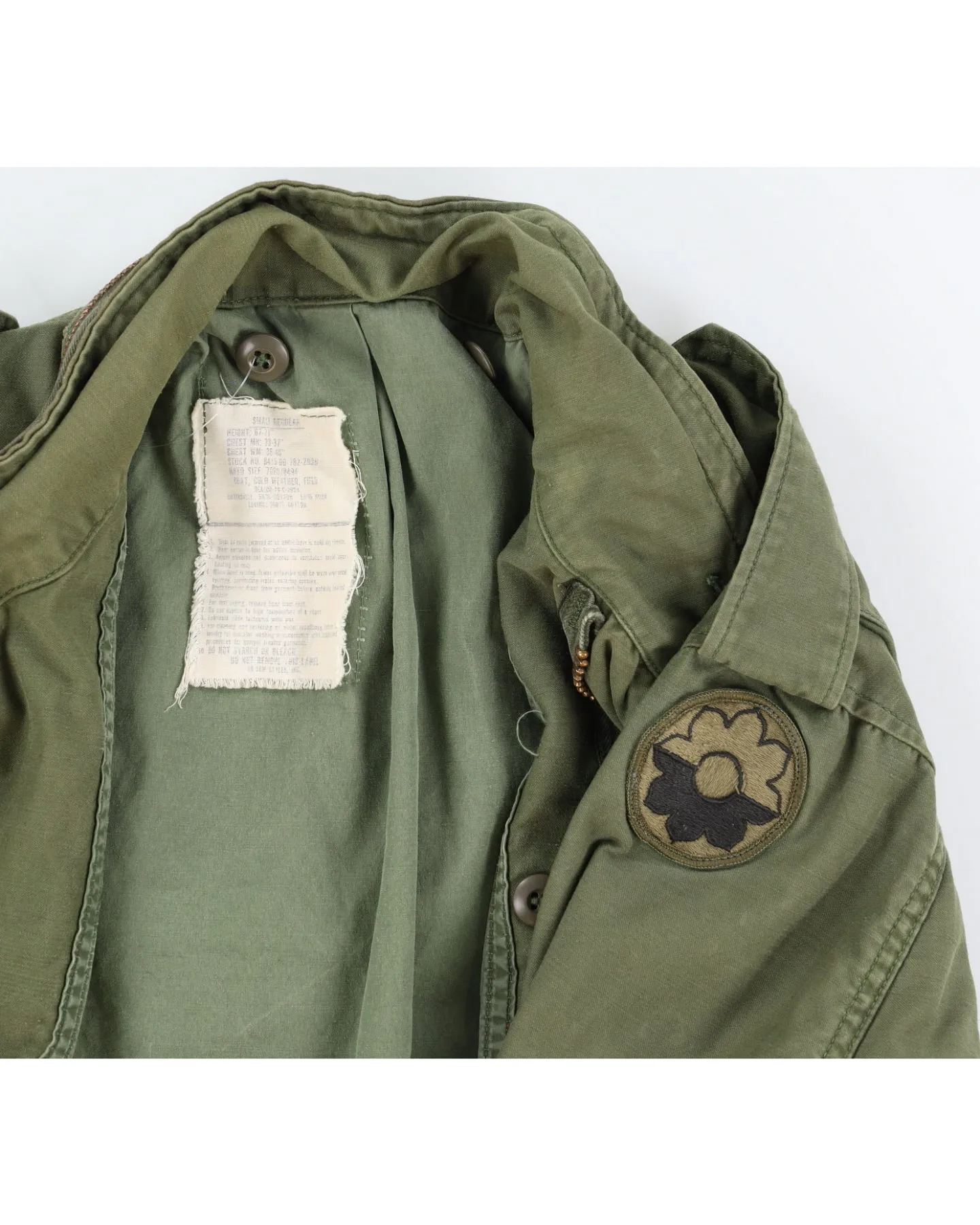 70s Vintage US Army M65 Field Jacket - S sold by Rokit product image thumbnail 4