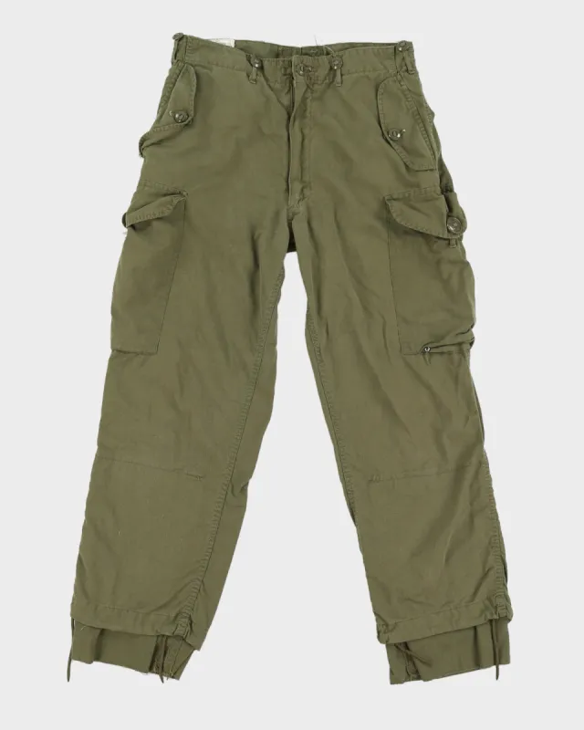80s Canadian Army Lightweight Combat Trousers - 30x26 sold by Rokit
