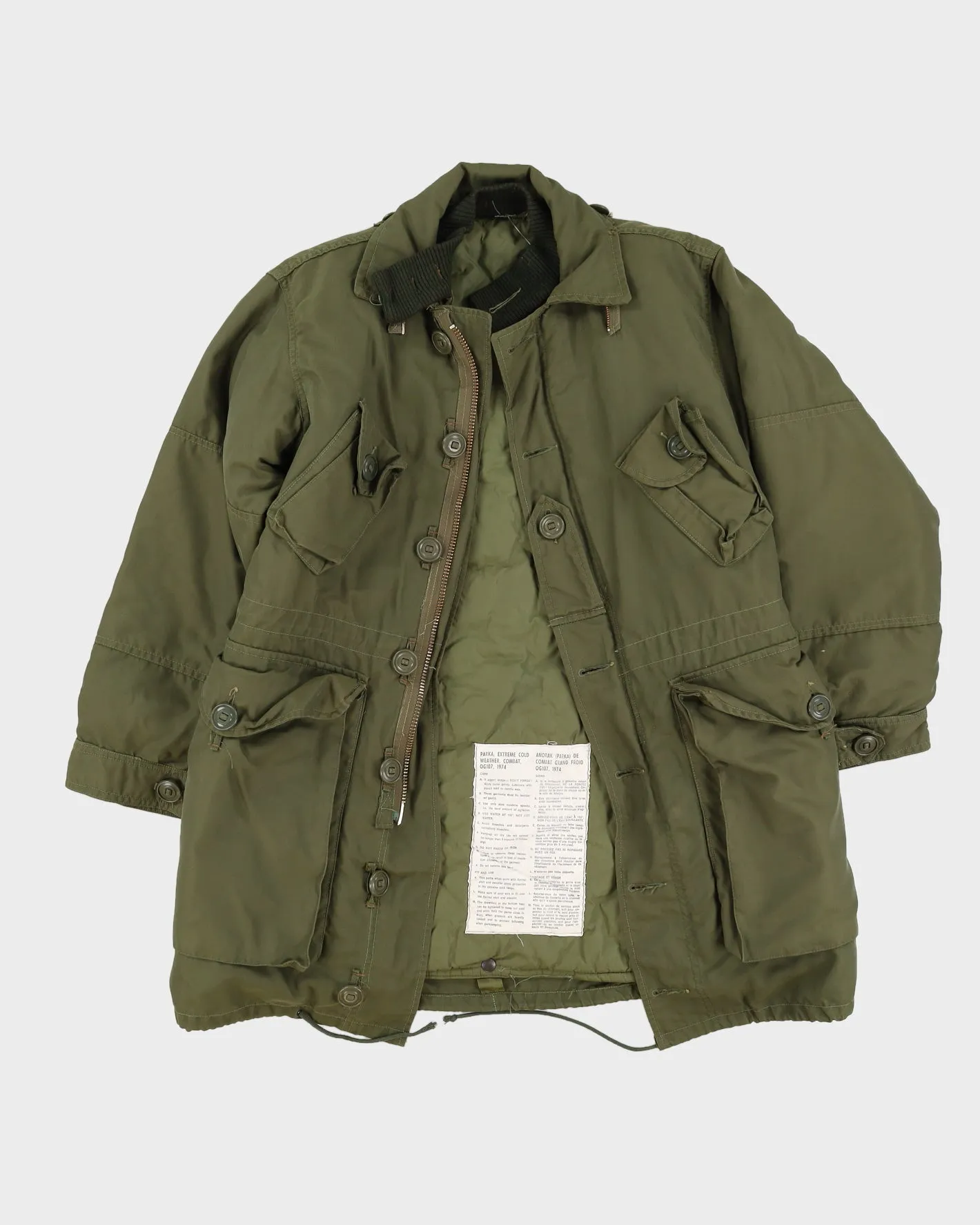 80s Canadian Army Cold Weather Parka - Small sold by Rokit product image thumbnail 4