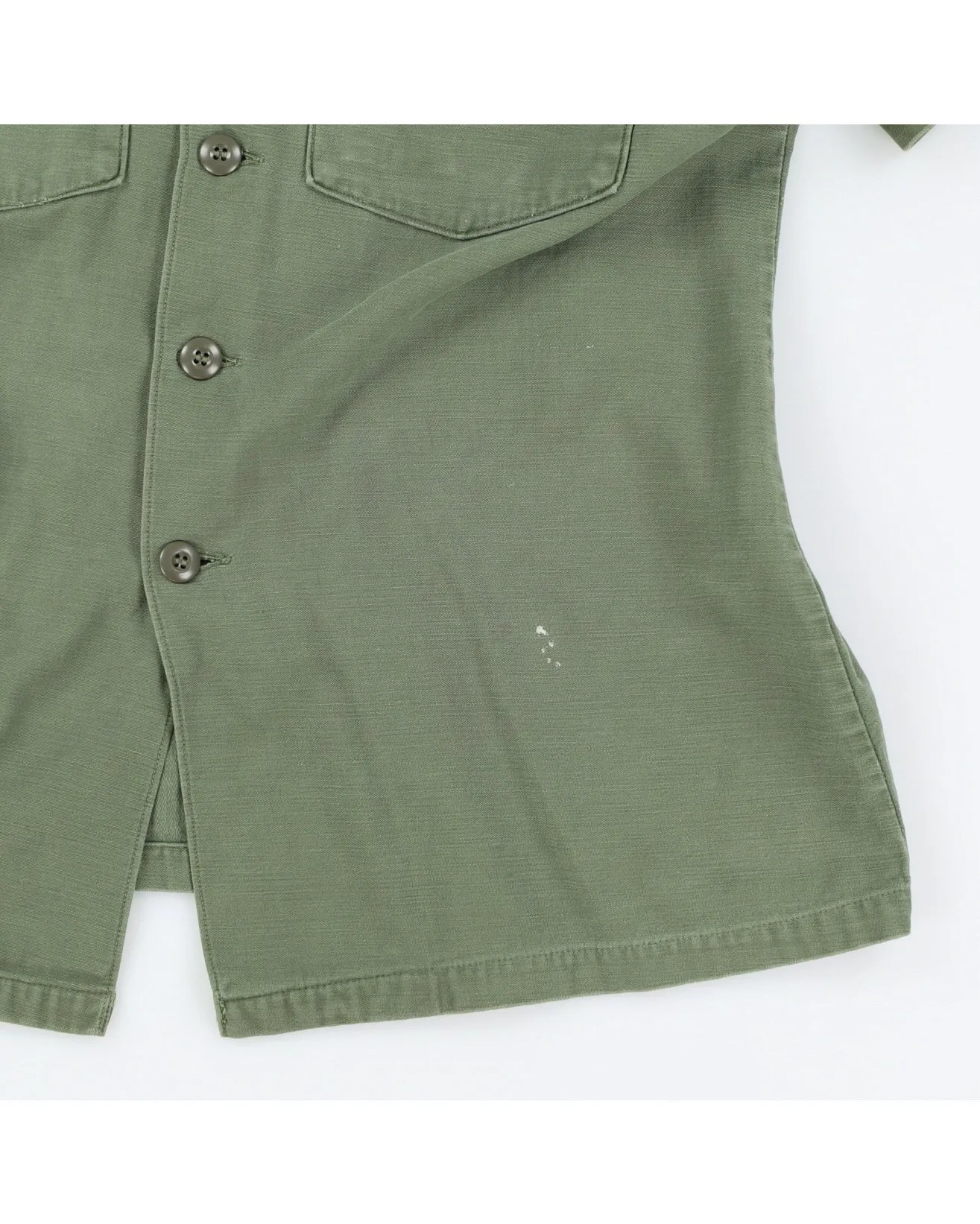 60s Vintage US Army OG-107 Shirt - L sold by Rokit product image thumbnail 5