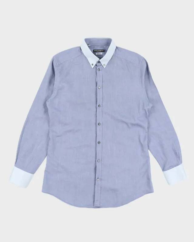 Blue Dolce & Gabbana Shirt - M sold by Rokit