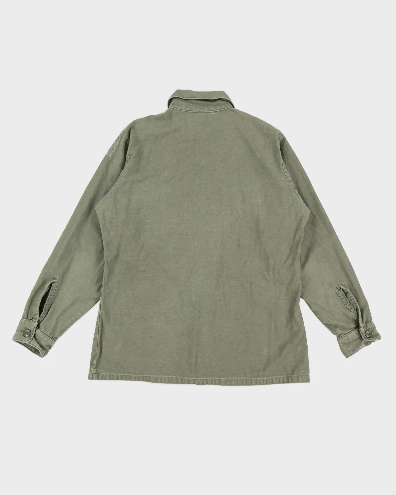 60s Vintage US Army OG-107 Shirt - M sold by Rokit product image thumbnail 2