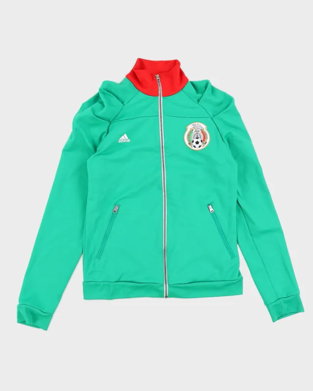 2012 Mexico Adidas Green Track Jacket - XS sold by Rokit