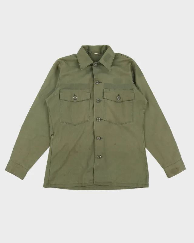70s Vintage US Army OG-107 Shirt - M sold by Rokit