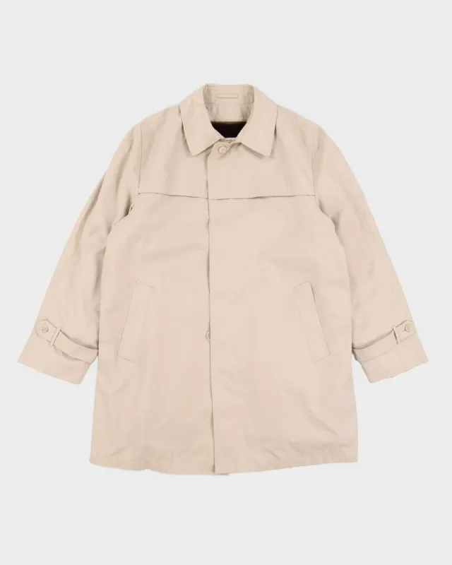 Vintage 70s London Towne Beige Mac - L sold by Rokit