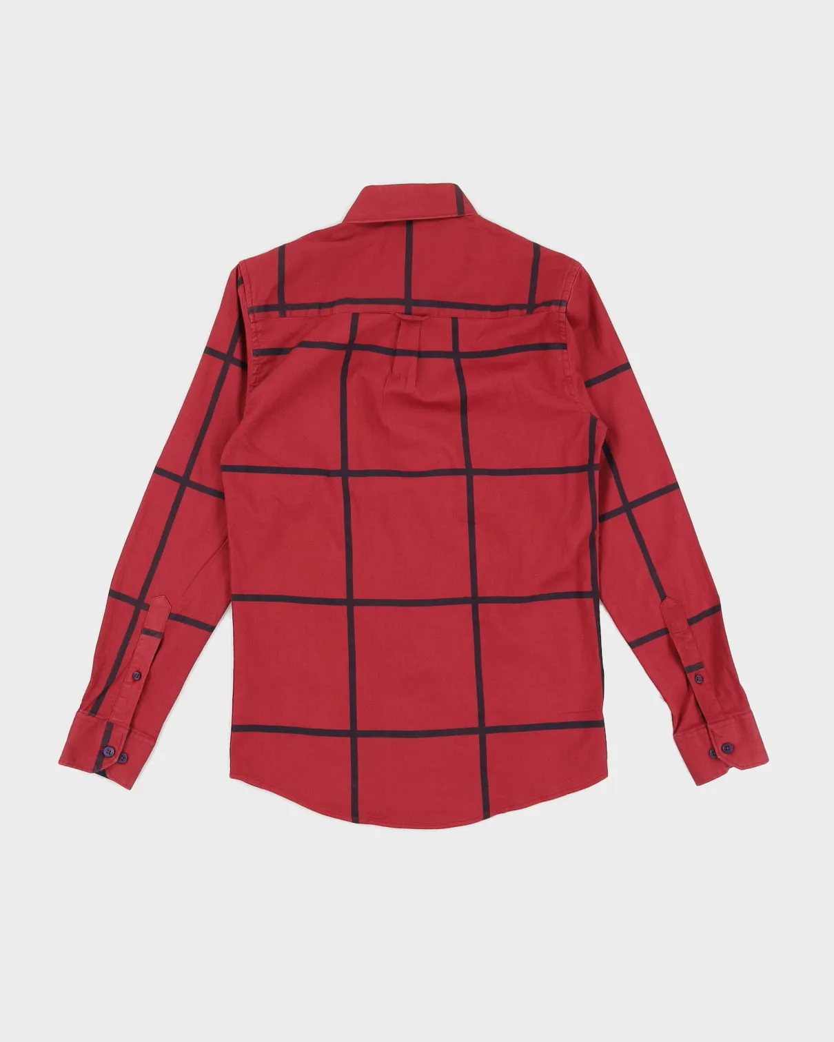 Red and Black Fred Perry Shirt - M sold by Rokit product image thumbnail 2