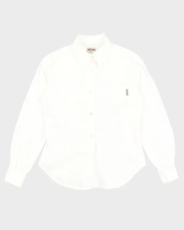 White Guess Shirt - M made by Guess