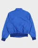 Vintage 80s Greater Vancouver Mustang Association Blue Bomber Jacket - L sold by Rokit