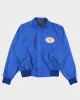 Vintage 80s Greater Vancouver Mustang Association Blue Bomber Jacket - L sold by Rokit