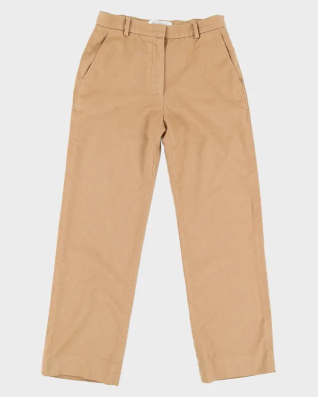 Max Mara  Beige Trousers - W29 L27 sold by Rokit