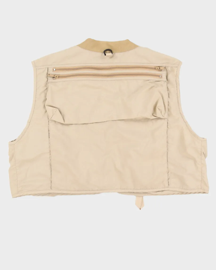 Vintage 90s Pioneer Beige Utility Gilet - XL sold by Rokit product image thumbnail 2