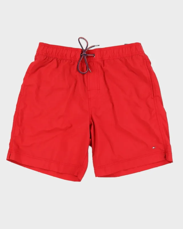 Tommy Hilfiger Red Swim Shorts - W36 sold by Rokit