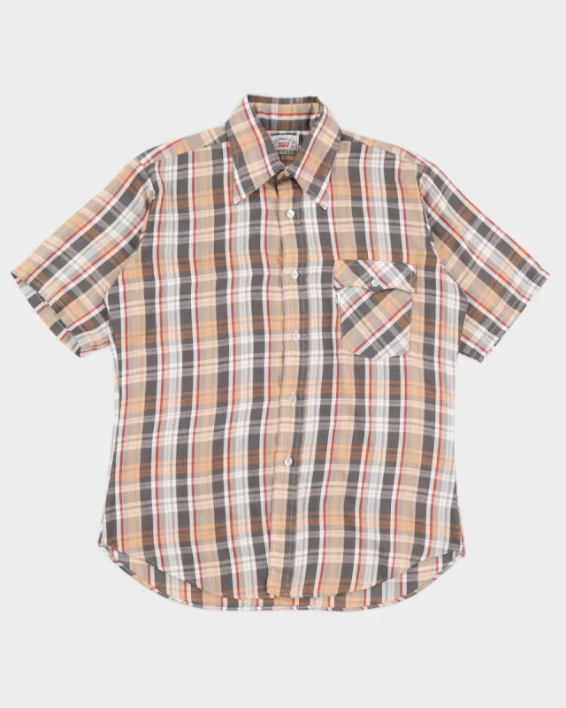 Vintage 70s Levi's Brown Check Shirt - L made by Levi's