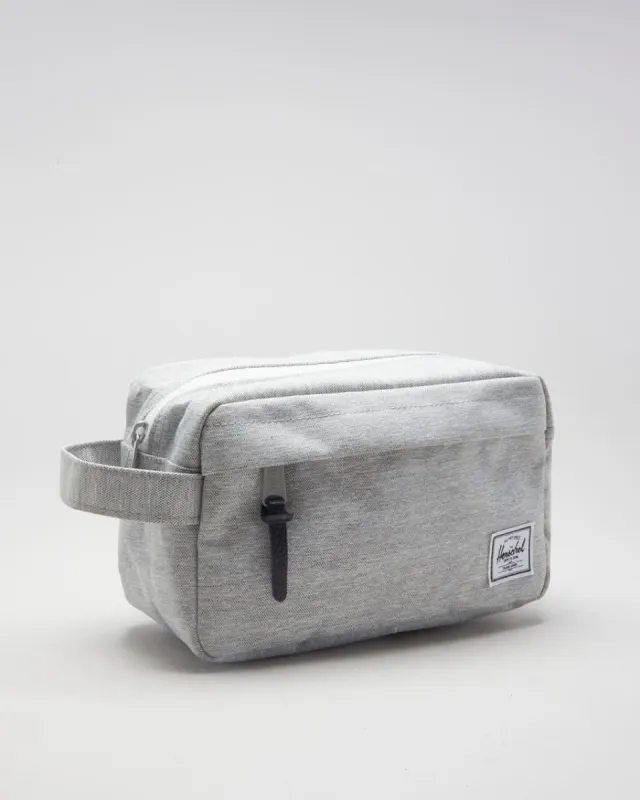 Herschel Grey Marled Toiletries Bag - O/S sold by Rokit