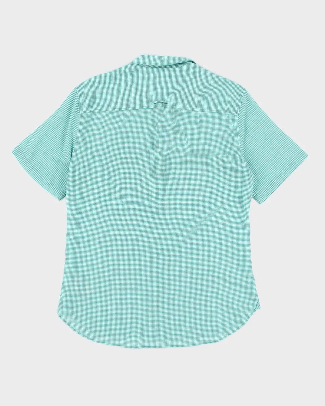 Burberry Brit Men's Green Gingham Shirt - M sold by Rokit product image thumbnail 2