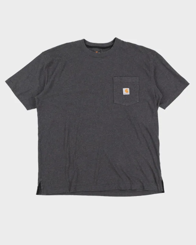 Grey Carhartt T-Shirt -XL sold by Rokit