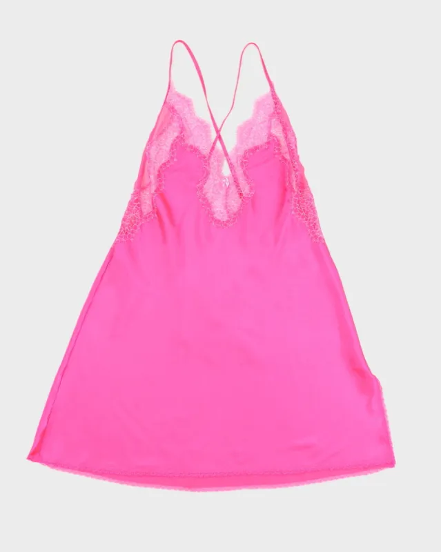 Pink Victoria's Secret Slip Dress - S sold by Rokit