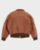 Vintage 90s Adventure Bound Brown Bomber Jacket - L sold by Rokit