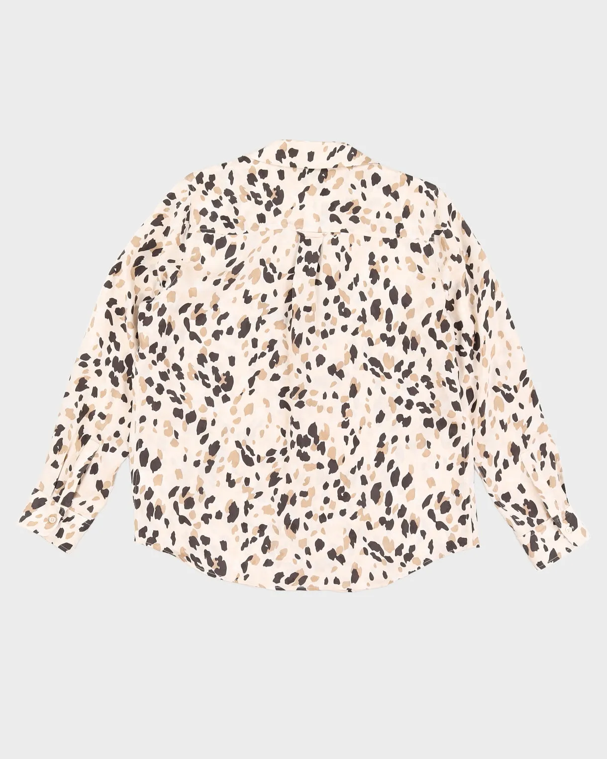 Rails Leopard Silk Blouse - L sold by Rokit product image thumbnail 2