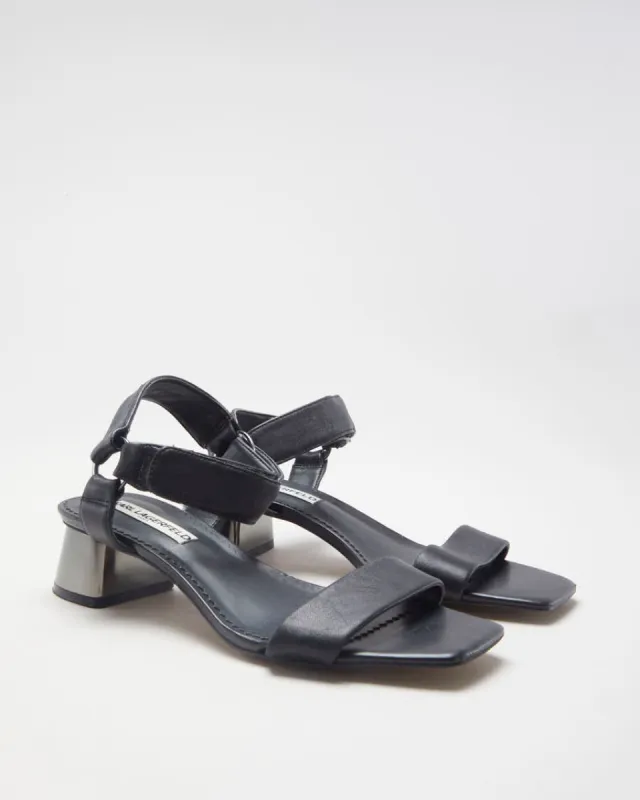 Black Karl Lagerfeld Heels - UK 5.5 sold by Rokit