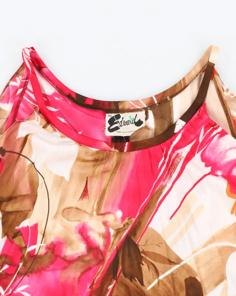 1970s Floral Pattern Dress - S sold by Rokit product image thumbnail 3