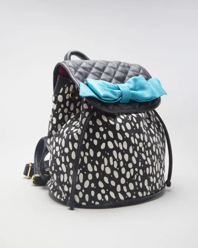 Betsey Johnson Leather Bow Backpack - O/S sold by Rokit