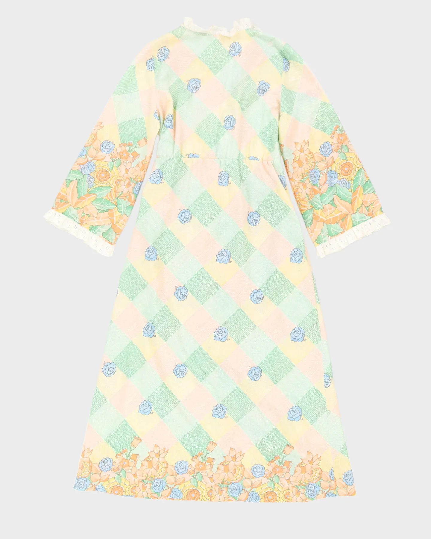 1970s Floral Wrap Dress - S sold by Rokit product image thumbnail 2