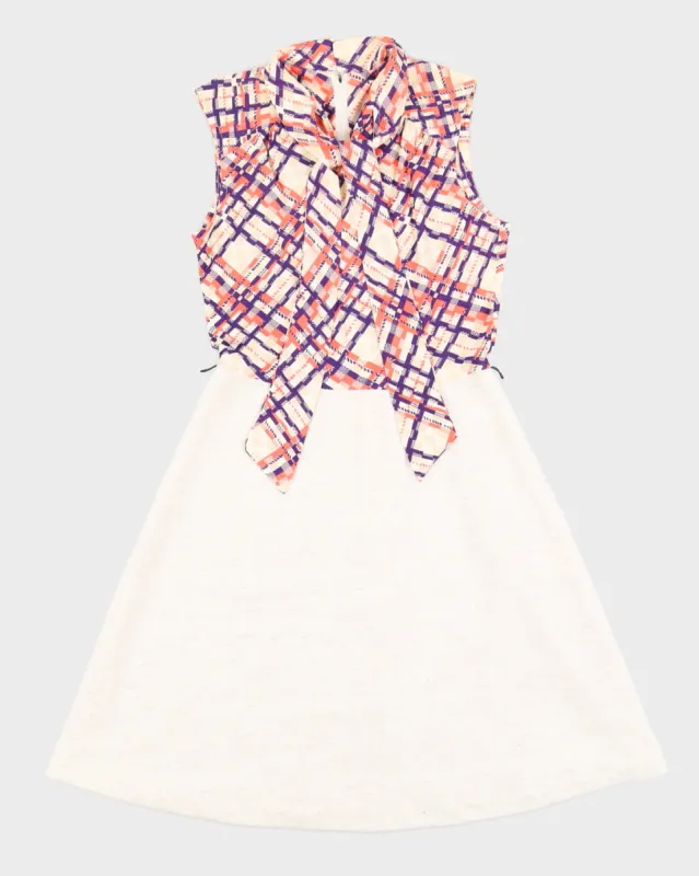 Vintage 1970s Cream Midi Dress - M sold by Rokit