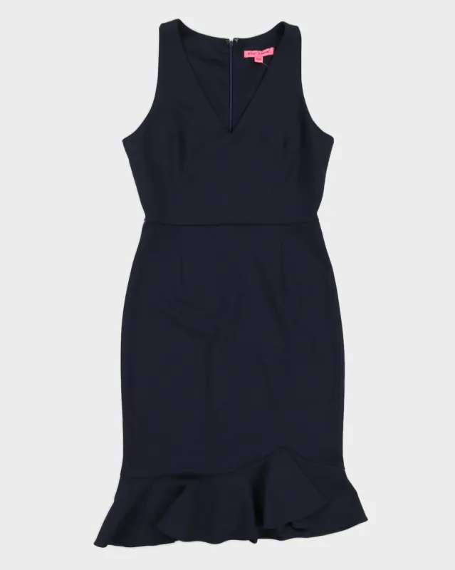 Betsey Johnson Navy Midi Dress - S sold by Rokit