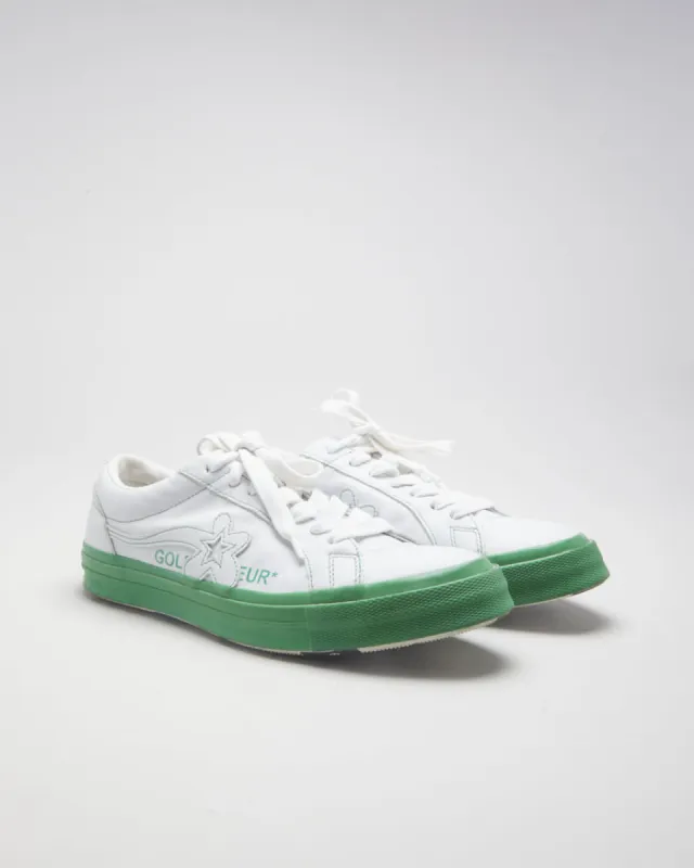 Converse x GOLF le FLEUR* One Star White & Green Sneakers - EUR 43 sold by Rokit