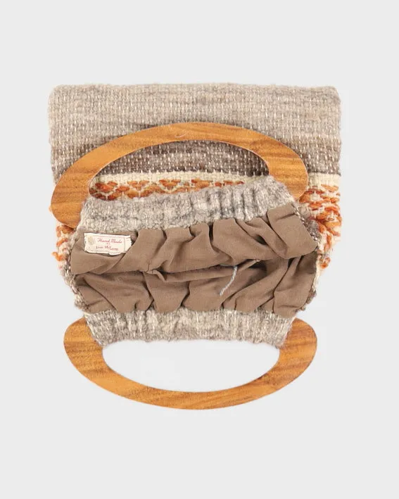 Vintage 1950s Handmade Wool Bag sold by Rokit product image thumbnail 3