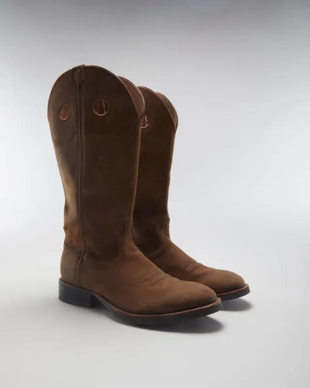 Twisted X Brown Cowboy Boots - UK 11 made by Rokit
